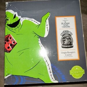 Scentsy Disney Nightmare Before Christmas Oogie Boogie’s Casino Warmer | Retired